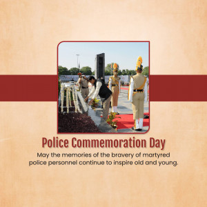 Police Commemoration Day Image For X