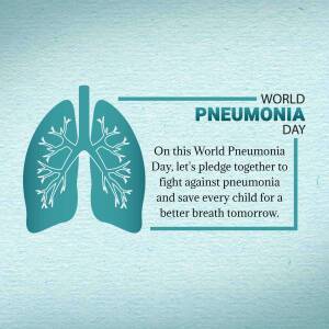 World Pneumonia Day Awareness Graphic For Pinterest