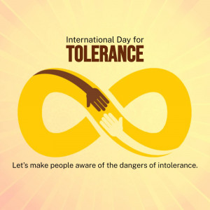 International Day For Tolerance Poster For X