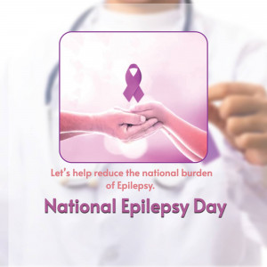 National Epilepsy Day Awareness Artwork For X