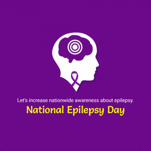 National Epilepsy Day Awareness Business Poster For Google Business Profile