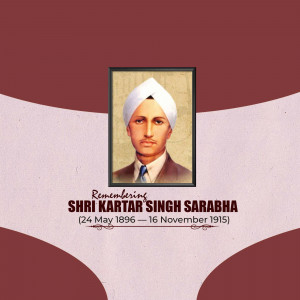 Remembering Kartar Singh Sarabha Image For LinkedIn