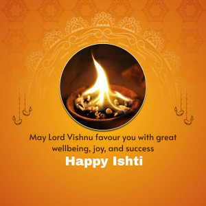 Happy Ishti - Diwali Wishes Post For Twitter