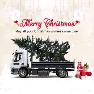 Christmas Delivery Social Media Post For X