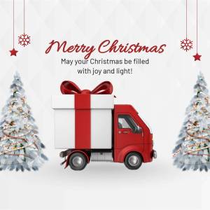 Christmas Delivery Graphic For WhatsApp