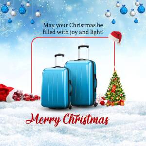 Merry Christmas Travel Wishes Image For Pinterest