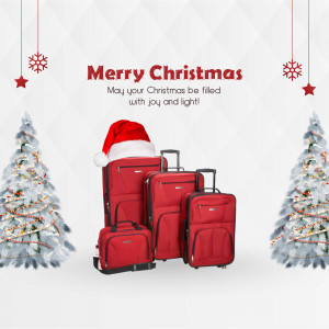 Merry Christmas Travel Sale Image For Twitter