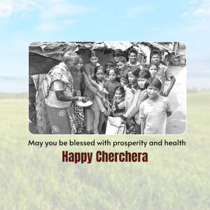Happy Cherchera - Blessings And Prosperity Marketing Image For Facebook