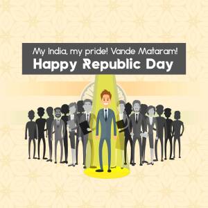 Happy Republic Day India Design For Instagram