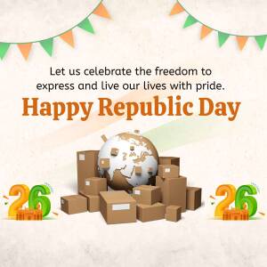 Happy Republic Day Celebration Template For Google Business Profile