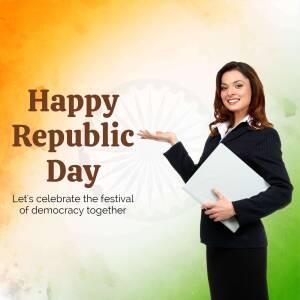 Happy Republic Day Celebration Post For X