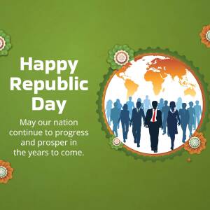 Happy Republic Day Branding Post For Instagram