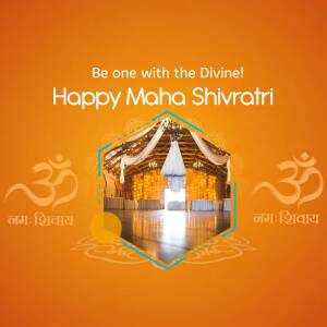Happy Maha Shivratri Design For Facebook