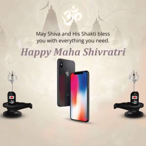 Happy Maha Shivaratri - Smartphone Promotion Template For Instagram