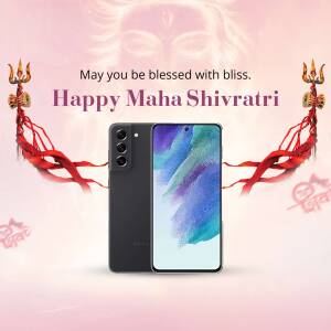 Samsung S23 Ultra Maha Shivratri Offer Creative Design For Google Business Profile