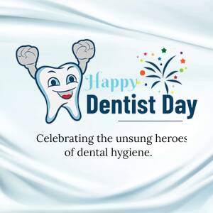 Happy Dentist Day Celebration Graphic For Facebook