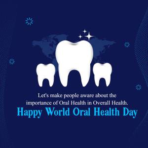 Happy World Oral Health Day Post For Instagram