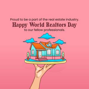 Happy World Realtors Day Graphic For Twitter