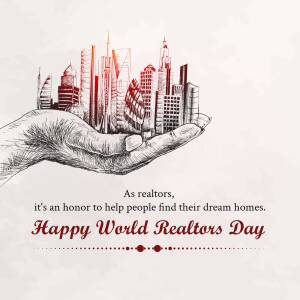 Happy World Realtors Day Advertisement For Facebook