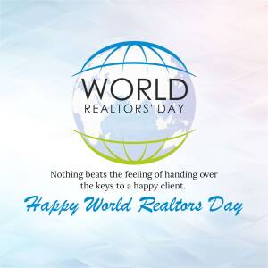 World Realtors Day Celebration Business Poster For LinkedIn