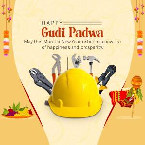 Happy Gudi Padwa - Tools & Prosperity Branding Post For Google Business Profile