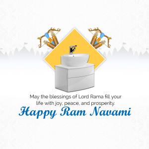 Ram Navami Bathroom Promotion Template For Pinterest