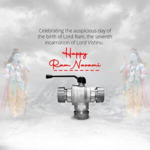Happy Ram Navami - Fire Safety Marketing Image For Twitter