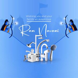Ram Navami Plumbing Offer Artwork For WhatsApp