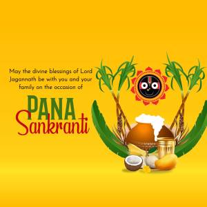 Pana Sankranti Greetings Template For Twitter