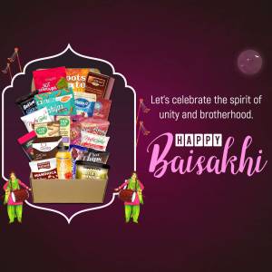 Happy Baisakhi Festive Treats Post For Twitter