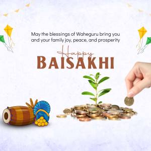 Happy Baisakhi Wishes Image For Pinterest