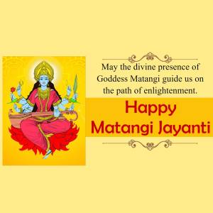 Happy Matangi Jayanti Social Media Post For Google Business Profile