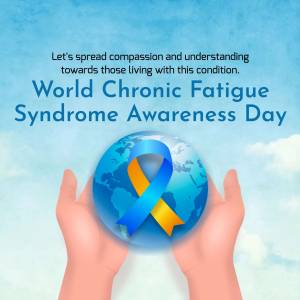 World Chronic Fatigue Syndrome Awareness Day Banner For Pinterest