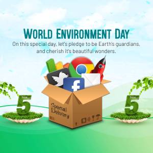World Environment Day - Digital Pledge Image For X