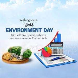 World Environment Day - Eco-Conscious Choices Social Media Post For Facebook