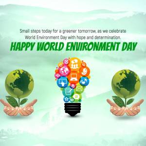Happy World Environment Day Poster For WhatsApp