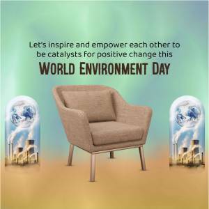 World Environment Day - Inspire And Empower Marketing Image For LinkedIn