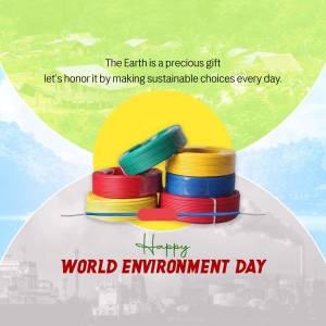 Happy World Environment Day Advertisement For Pinterest