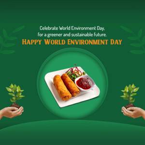 Happy World Environment Day Template For Twitter