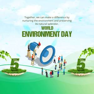World Environment Day - 50 Years Image For Instagram