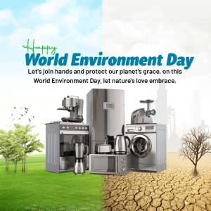 Happy World Environment Day - Sustainable Living Image For Instagram