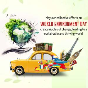 World Environment Day - Sustainable Future Flyer For Threads