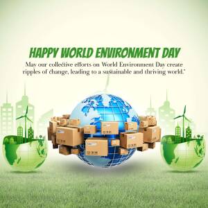 Happy World Environment Day Marketing Image For Telegram