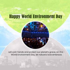 Happy World Environment Day Design For Twitter