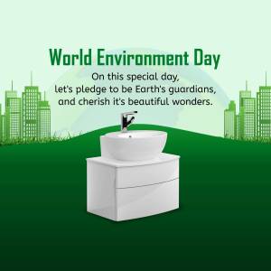 World Environment Day - Water Conservation Design For Twitter