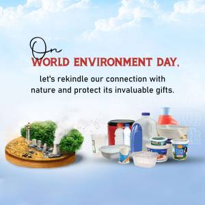 World Environment Day - Rekindle Connection With Nature Design For Instagram