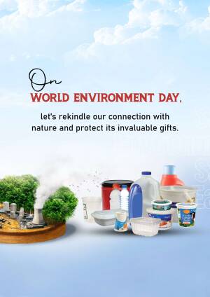 World Environment Day - Protect Our Planet Flyer For X