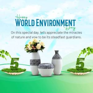 Happy World Environment Day Design For WhatsApp