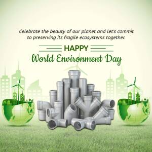 Happy World Environment Day Creative Design For Telegram