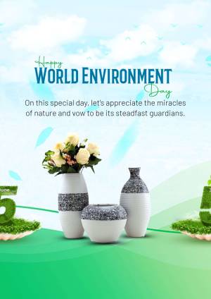 Happy World Environment Day Creative Design For Snapchat